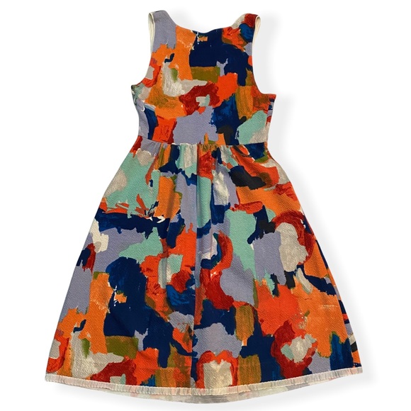 Postmark Anthropologie Lantana Fit Flare Pockets Dress Multicolor Womens Size 2 - Picture 3 of 12